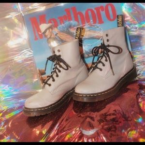 RARE Ivory Dr. Martens 1460 Pascal Boots